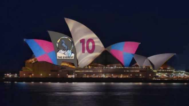 جنجالی شدن تبلیغ مسابقات سوارکاری روی تالار اپرای سیدنی